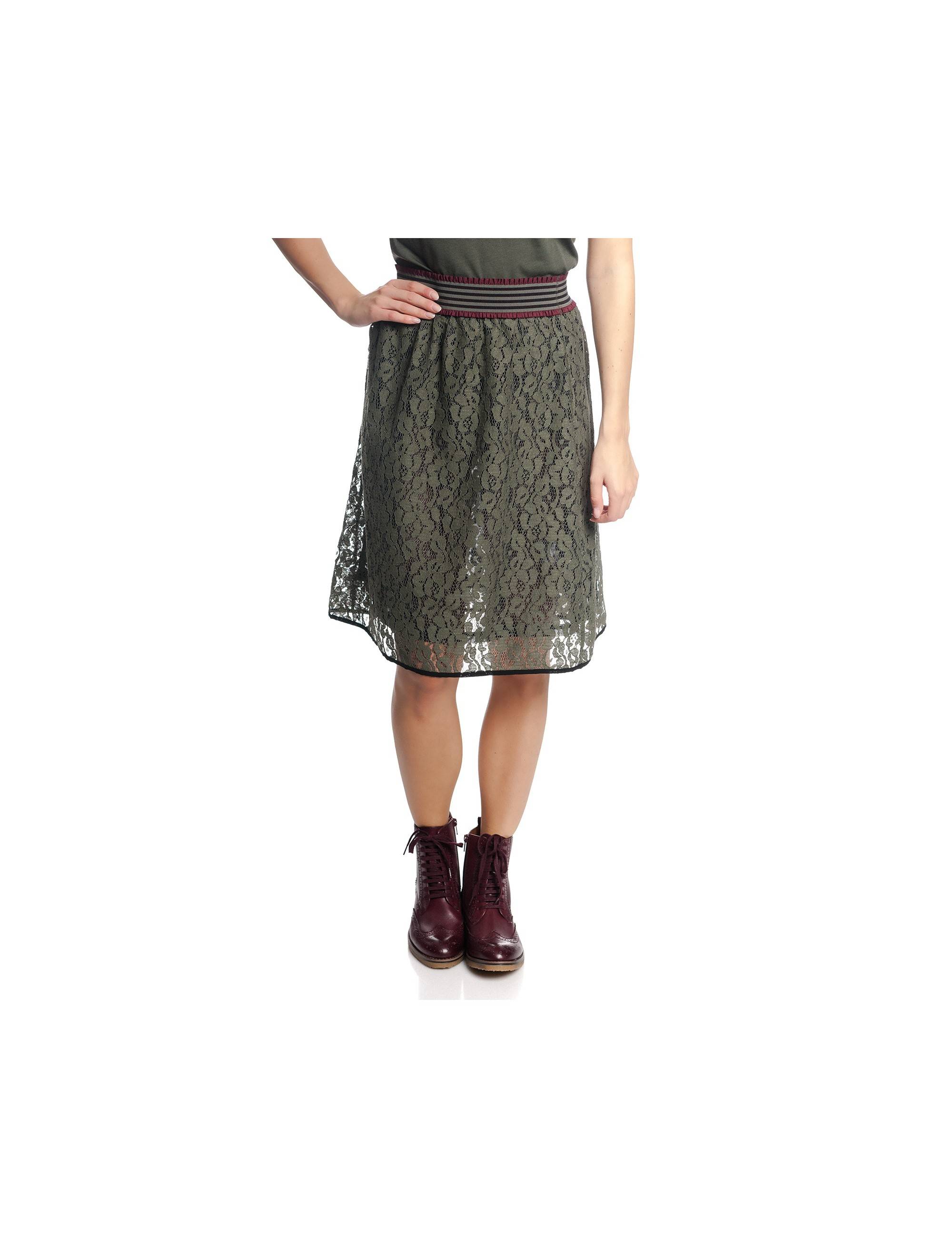 Cool Lace Skirt olive