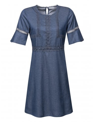 Victorian Denim Dress