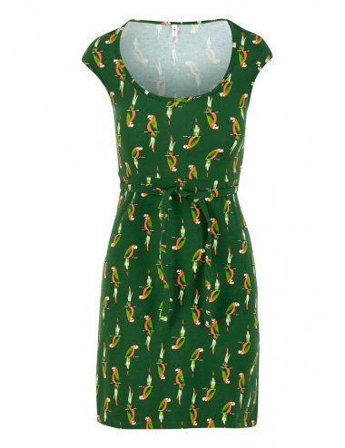 Blutsgeschwister Midi-Kleid 'flamingo bingo dress'