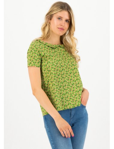 Blutsgeschwister KurzarmShirt 'botanical bubi blouse'