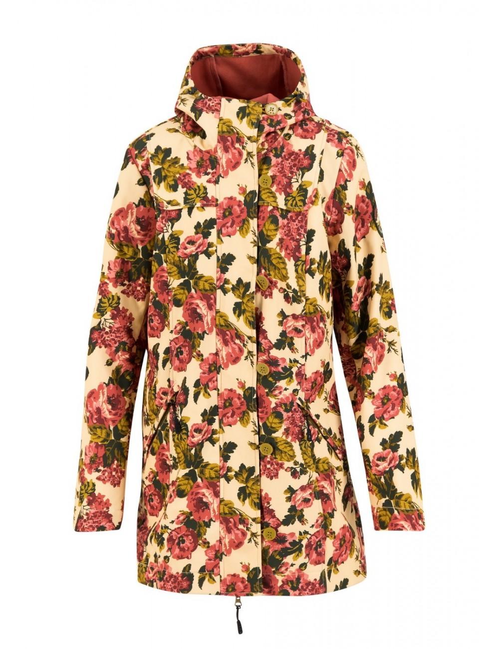 Blutsgeschwister wild weather long anorak rose tapestry