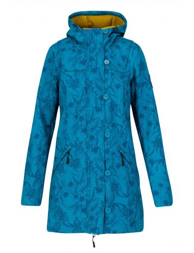 wild weather long anorak Jacke in farbe tropical shades