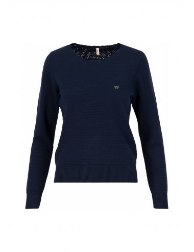 Blutsgeschwister Pullover chic mystique in blue sky classic