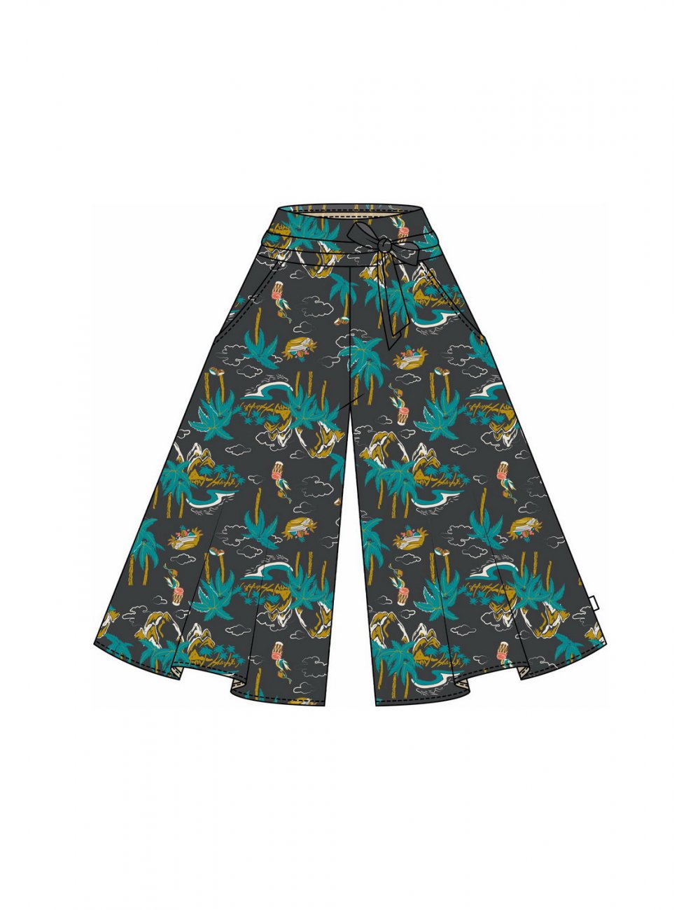 Blutsgeschwister Flotte Culottes in hula holidays
