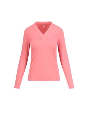 Blutsgeschwister Langarm- Shirt Shawly Shine in come together pink