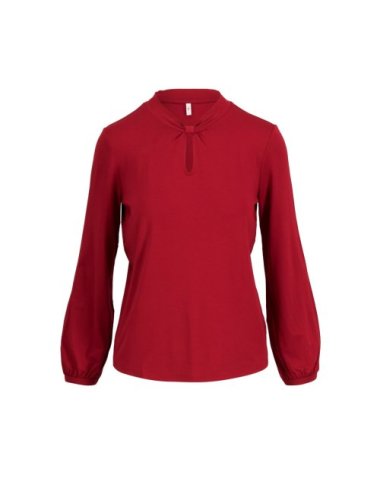 Blutsgeschwister Langarm- Shirt Oh my Knot in enchanted red