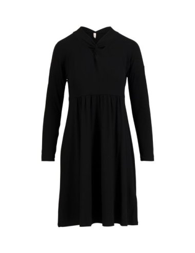 Blutsgeschwister Midi- Kleid The Peace of Ease  in midnight black