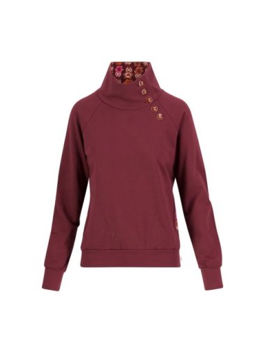 Blutsgeschwister Pullover Oh So Nett in raisin red