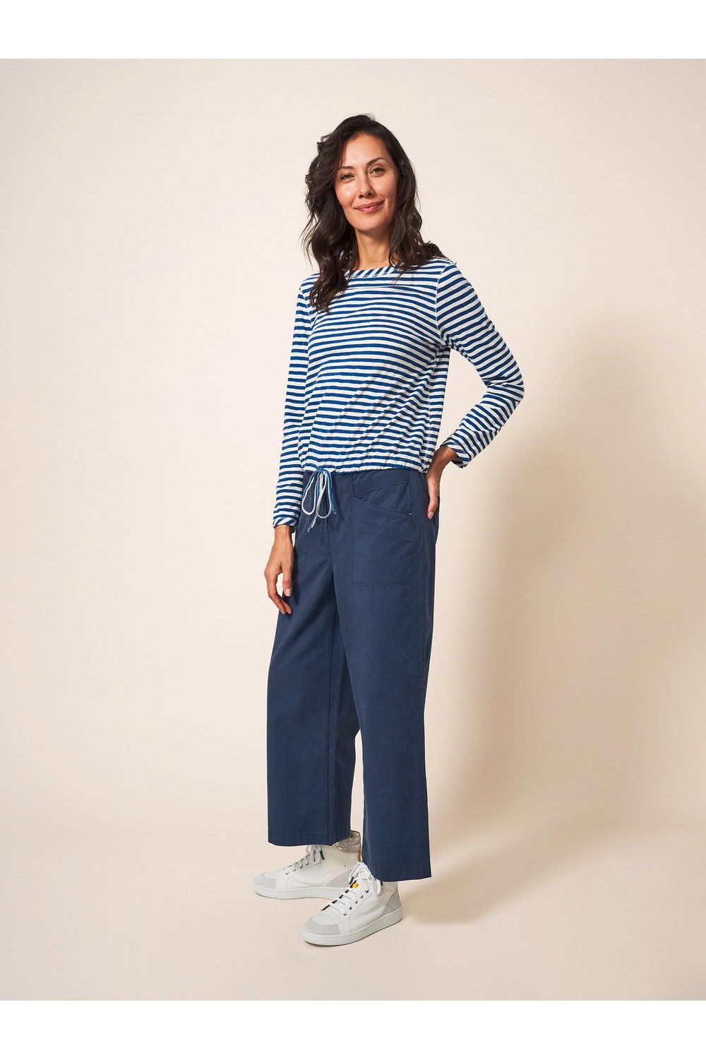 Harper Wide Leg Tencel Trouser