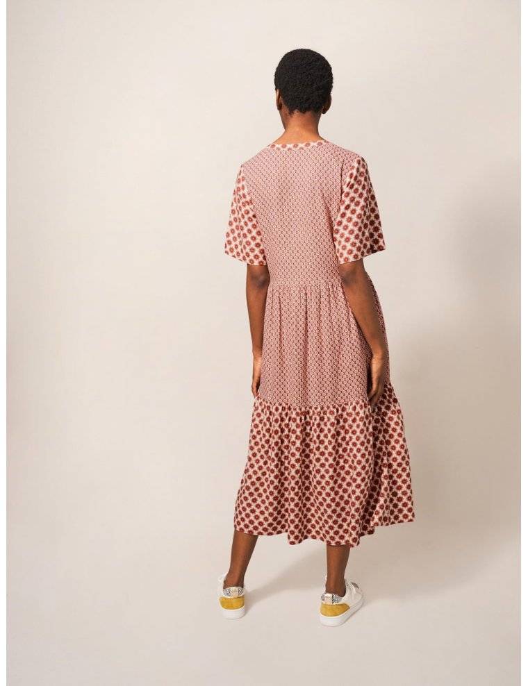 Pip Linen Blend Midi Dress