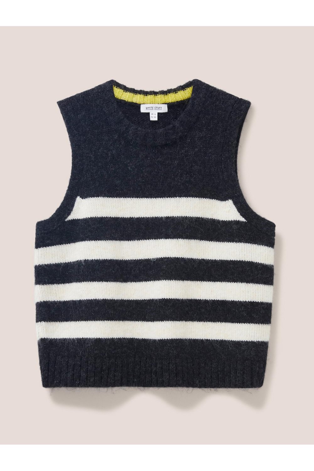 White Stuff STRIPE TANK in BLK MLT