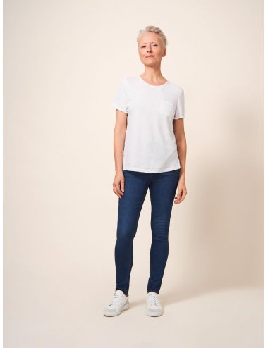 White Stuff Amelia Skinny Jeans in MID DENIM