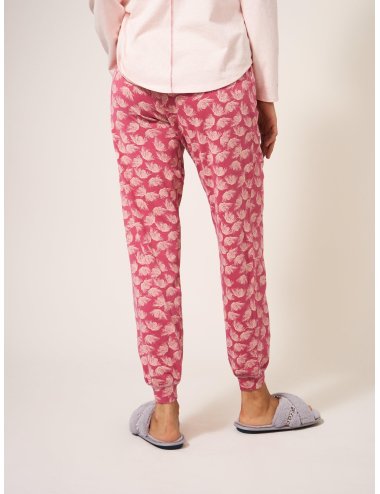 White Stuff Freya Jersey Jogger 439714 in PINK MULTI