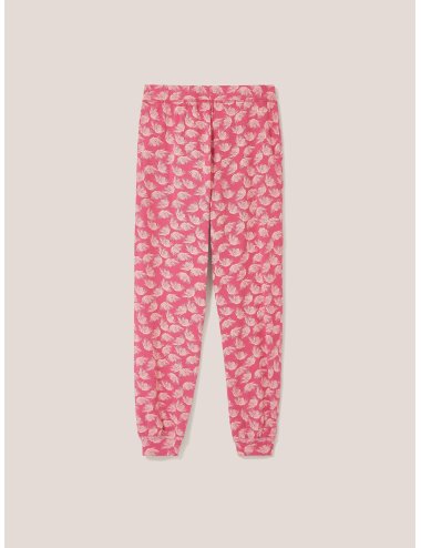 White Stuff Freya Jersey Jogger 439714 in PINK MULTI