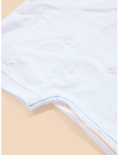 White Stuff NELLY EMBROIDERED TEE