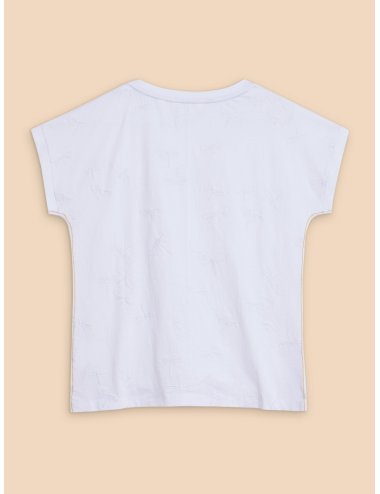 White Stuff NELLY EMBROIDERED TEE