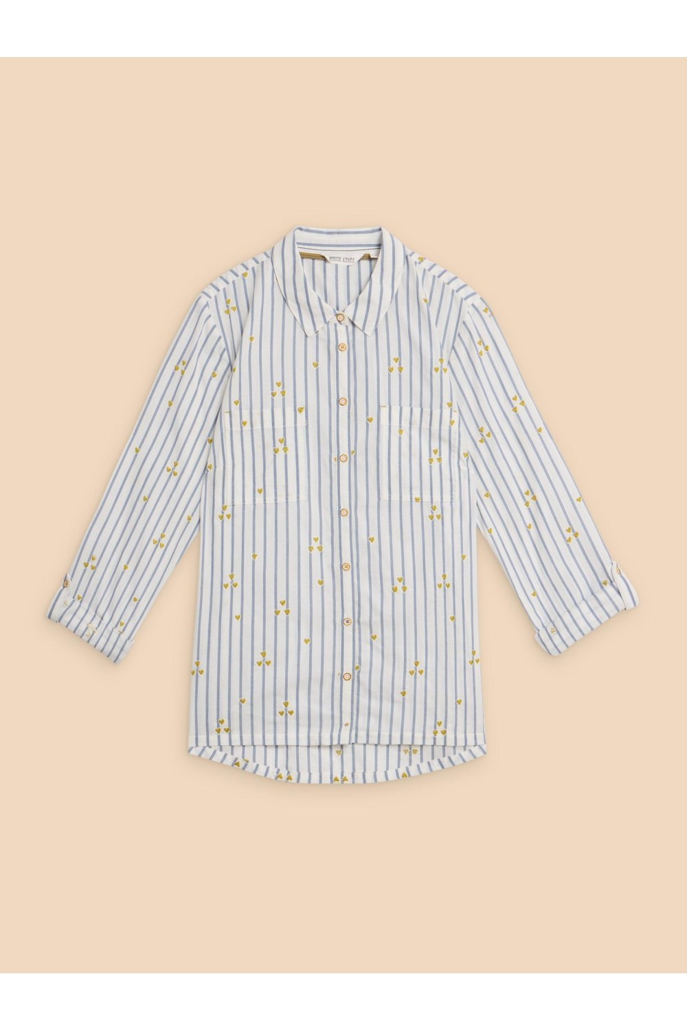 White Stuff Sophie Embroidered Shirt