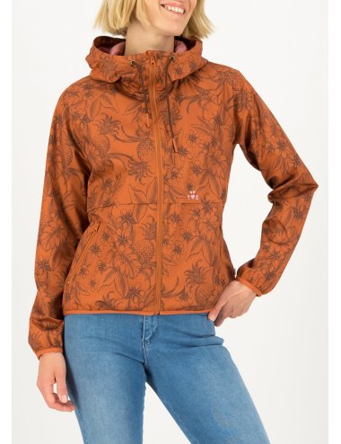 Blutsgeschwister Wetterjacke windbraut short in shades of rust Gr. S