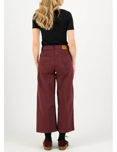 Blutsgeschwister high waist culotte in burgundy wine Gr. XL