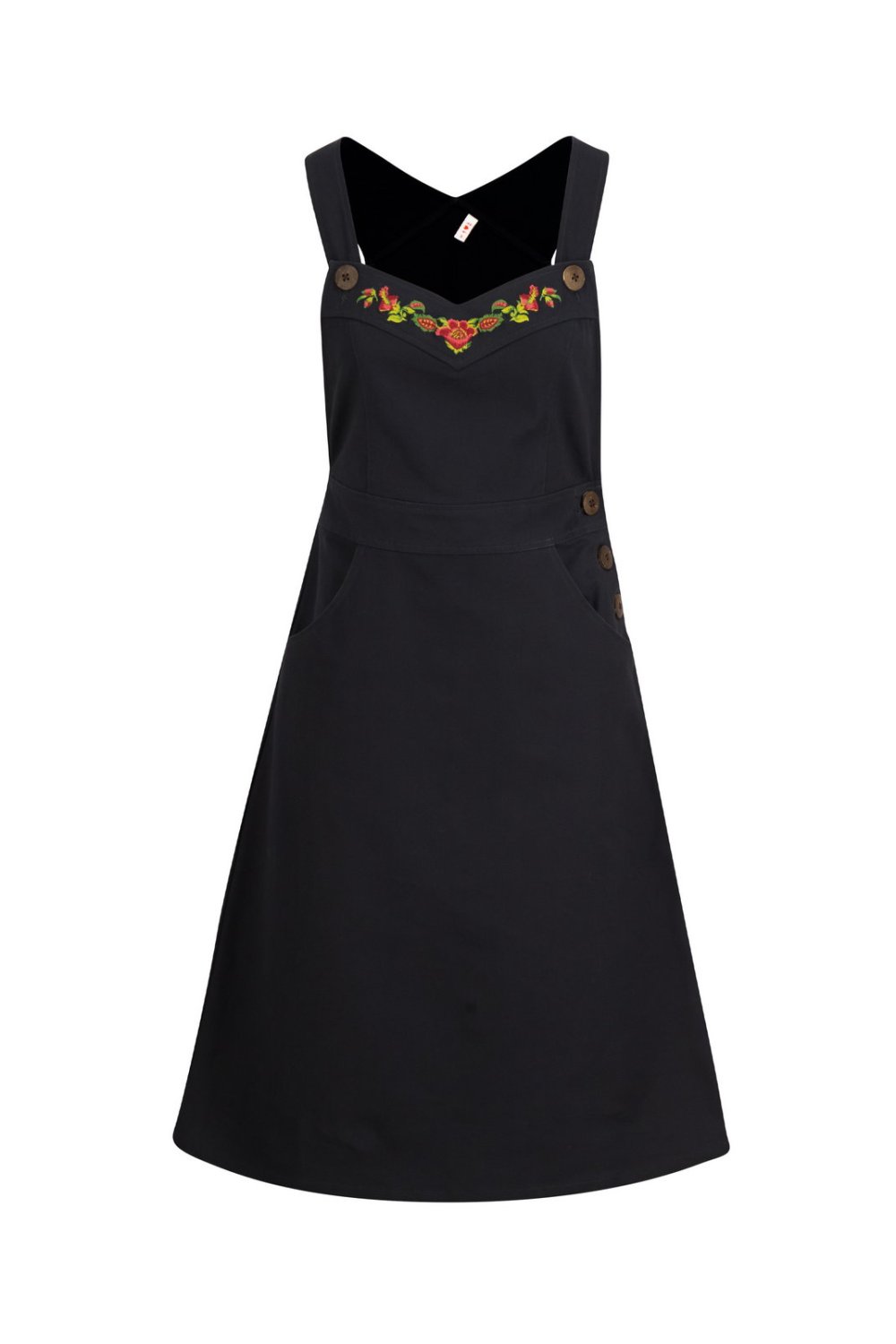 Blutsgeschwister Power Pinafore in dark beauty Gr. XS