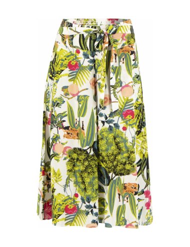 Blutsgeschwister Maxi- Hose Flotte Culottes in Color greek poetry garden, Gr.S