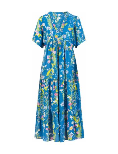 Blutsgeschwister Maxi-Kleid Saint Tropen in Color greek midsummer night's dream, Gr.S