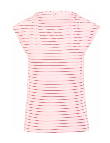 Blutsgeschwister Ärmelloses- Shirt Boxy Babe in Color strawberry stripes, Gr.S