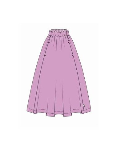 Blutsgeschwister Maxi- Rock Everyday Poetry in Color cherish light purple, Gr.S